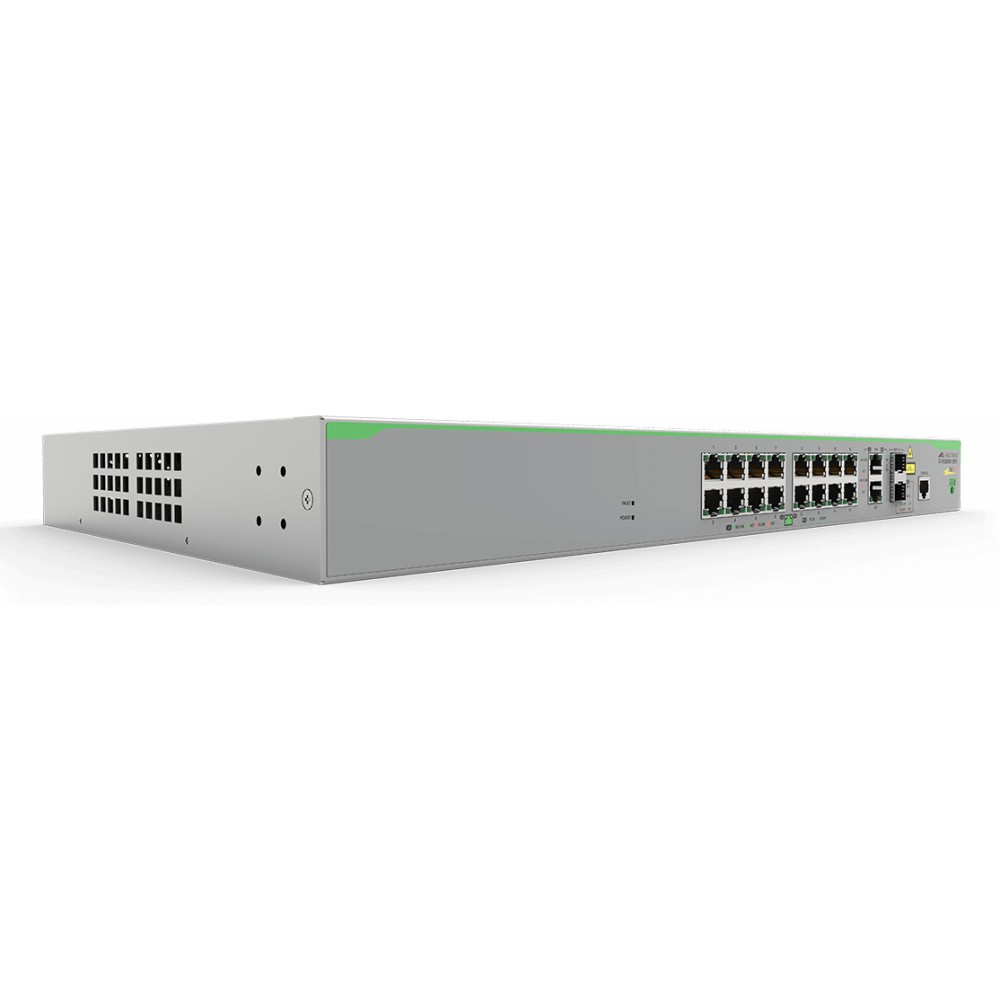 Allied Telesis AT-FS980M/18PS-10 network switch Managed L3 Fast Ethernet (10/100) Grey