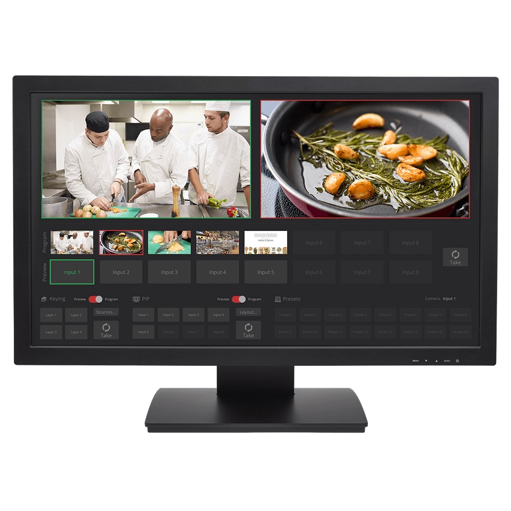 Vaddio TeleTouch 27 computer monitor 68.6 cm (27') Full HD LCD Touchscreen Tabletop Black Vaddio TeleTouch 27 computer monitor 68.6 cm (27') Full HD LCD Touchscreen Tabletop Black