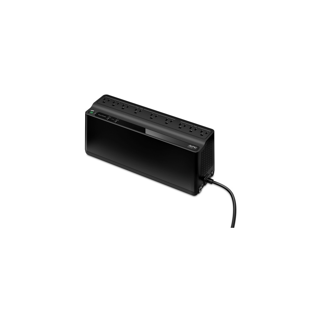 APC BE850G2 uninterruptible power supply (UPS) Standby (Offline) 0.85 kVA 450 W 9 AC outlet(s) APC BE850G2 uninterruptible power supply (UPS) Standby (Offline) 0.85 kVA 450 W 9 AC outlet(s)