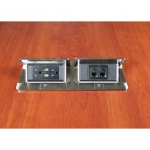 Middle Atlantic Products DQFP20UST-2A socket-outlet