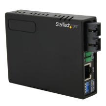 StarTech.com 10/100 Multi Mode Fiber to Ethernet Media Converter SC 2km with PoE