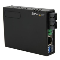 StarTech.com 10/100 Multi Mode Fiber to Ethernet Media Converter SC 2km with PoE