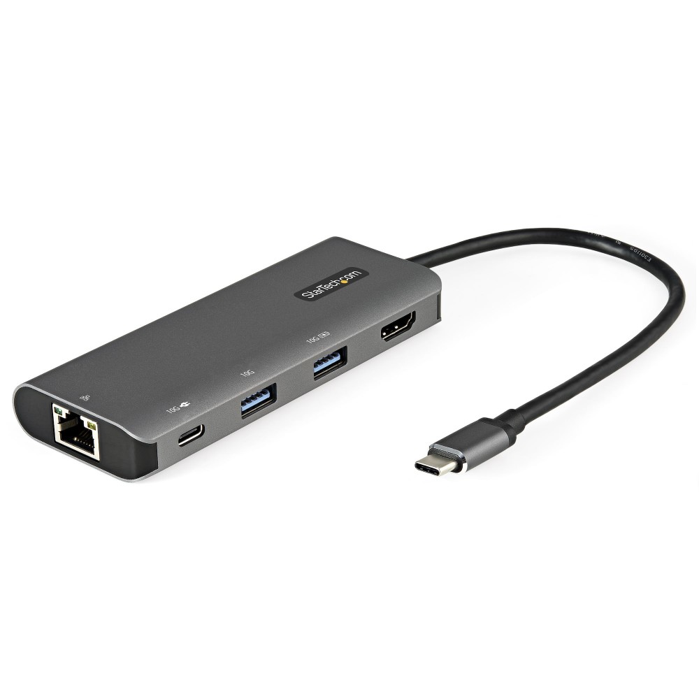 StarTech.com USB C Multiport Adapter - 10Gbps USB Type-C Mini Dock with 4K 30Hz HDMI - 100W Power Delivery Passthrough - 3...