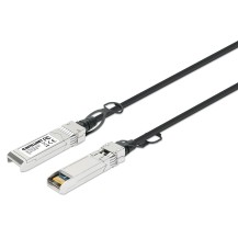 Intellinet 1m 10G SFP+ Passive Direct Attach Copper Twinax Cable 30AWG MSA SFP-H10GB-CU1M compatible