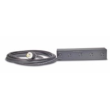 APC Rack PDU Extender, Basic, 2U, 30A, 100/120/200/208V power distribution unit (PDU) Black