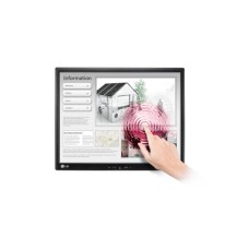 LG 19MB15T-I computer monitor 48.3 cm (19') 1280 x 1024 pixels Touchscreen Tabletop Black