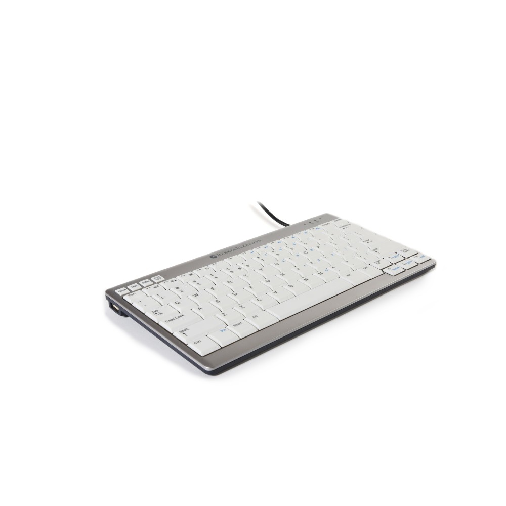 BakkerElkhuizen UltraBoard 950 keyboard Office USB QWERTY US International Light grey, White