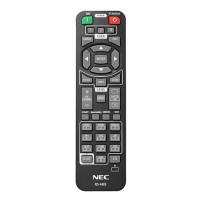 NEC RMT-PJ40 remote control Projector Press buttons