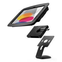Compulocks iPad Pro 12.9' (3-6th Gen) Space Enclosure Core Counter Stand or Wall Mount Plus Hub Black