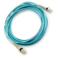 HP LC to LC Multi-mode OM3 2-Fiber 5.0m 1-Pack Fiber Optic Cable InfiniBand/fibre optic cable