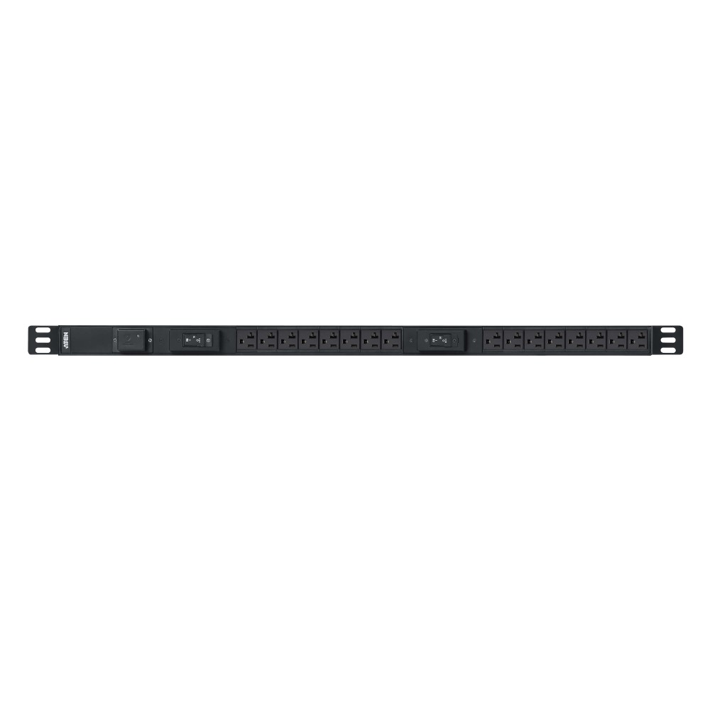 ATEN PE0316SA power distribution unit (PDU) 16 AC outlet(s) 0U Black