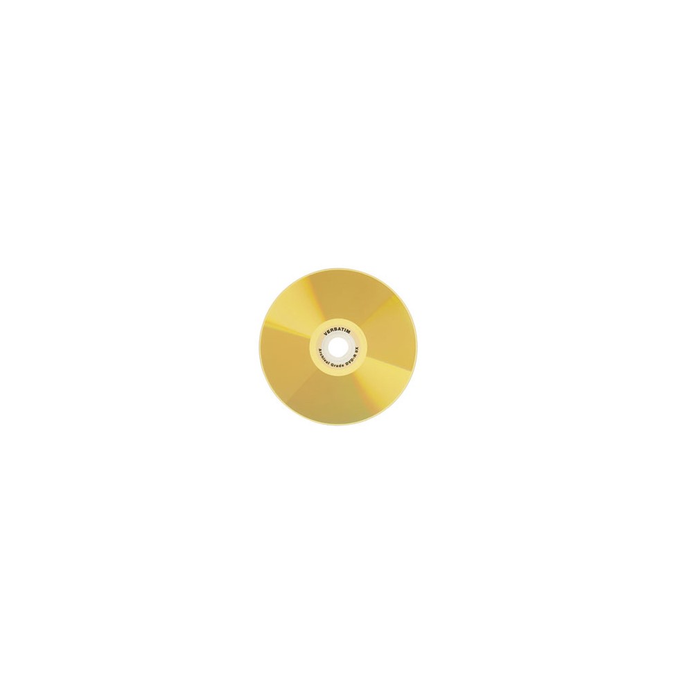 Verbatim UltraLife™ Gold Archival Grade DVD-R 4.7GB 8X 50pk Spindle 50 pc(s)
