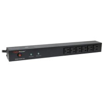 CyberPower RKBS15S6F8R surge protector Black 14 AC outlet(s) 120 V 4.57 m