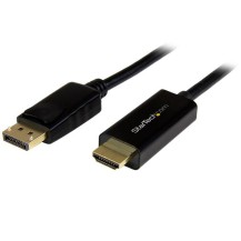 StarTech.com 3ft (1m) DisplayPort to HDMI Cable - 4K 30Hz - DisplayPort to HDMI Adapter Cable - DP 1.2 to HDMI Monitor Cable...