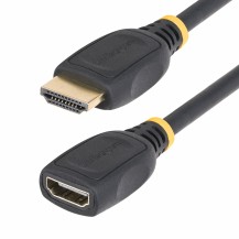 StarTech.com 3.3ft (1m) HDMI 2.0 Extension Cable, High Speed HDMI Port Saver Cable, 4K 60Hz, HDMI Male to Female Extension...