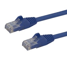 StarTech.com 3ft CAT6 Ethernet Cable - Blue CAT 6 Gigabit Ethernet Wire -650MHz 100W PoE RJ45 UTP Network/Patch Cord Snagless...