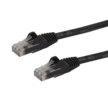 StarTech.com 3ft CAT6 Ethernet Cable - Black CAT 6 Gigabit Ethernet Wire -650MHz 100W PoE RJ45 UTP Network/Patch Cord...