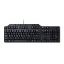 DELL KB522 keyboard Office USB QWERTY US English Black, Silver