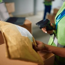 Unitech, MS836 Barcode Scanner, Laser, USB Cable and Stand