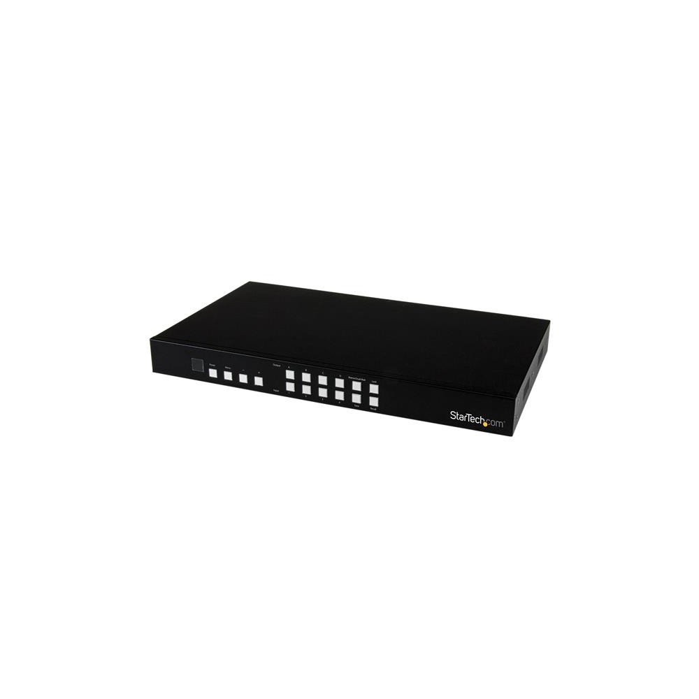 StarTech.com 4x4 HDMI Matrix Switch with Picture-and-Picture Multiviewer or Video Wall