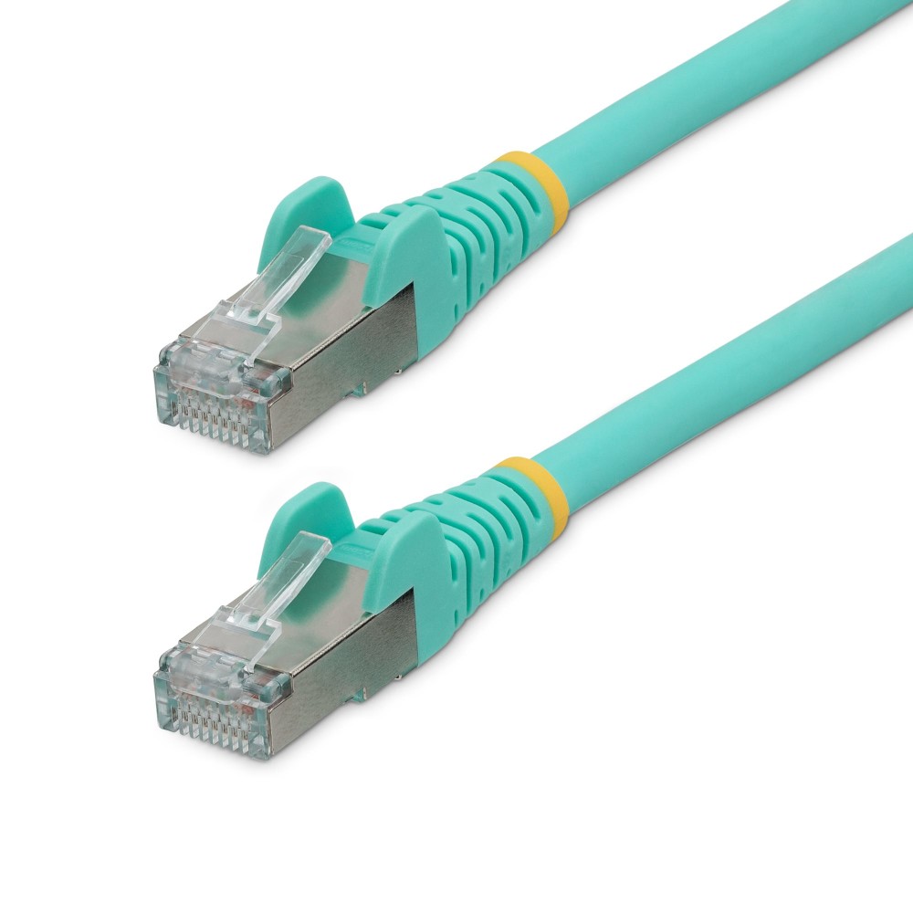 StarTech.com NLAQ-20F-CAT6A-PATCH networking cable Aqua colour 6.1 m S/FTP (S-STP) StarTech.com NLAQ-20F-CAT6A-PATCH networking cable Aqua colour 6.1 m S/FTP (S-STP)