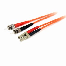 StarTech.com 10m Fiber Optic Cable - Multimode Duplex 62.5/125 LSZH Fiber Jumper Cord- LC/ST
