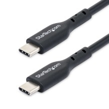 StarTech.com 15ft (4.5m) USB-C Charging Cable, Charge & Sync, 60W (3A) PD, USB 2.0 Laptop Charger Cable, TPE Jacket - Black...
