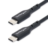 StarTech.com 15ft (4.5m) USB-C Charging Cable, Charge & Sync, 60W (3A) PD, USB 2.0 Laptop Charger Cable, TPE Jacket - Black...