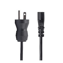 StarTech.com 15ft (4.5m) Hospital Grade Power Cord, 18AWG, NEMA 5-15P to C13, 10A 125V, Green Dot Medical Power Cable, PC...