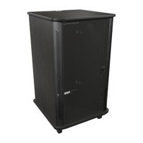 Middle Atlantic Products RFR-2428BR rack cabinet 24U Freestanding rack Black