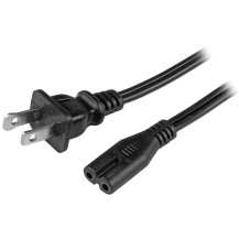 StarTech.com 6ft (2m) Laptop Power Cord, NEMA 1-15P to C7, 10A 125V, 18AWG, Laptop Replacement Cord, Printer Power Cable...