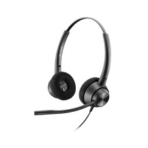 Poly EncorePro 320 with Quick Disconnect Binaural Headset TAA