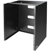 StarTech.com 12U Wall Mount Network Rack - 14 Inch Deep (Low Profile) - 19' Patch Panel Bracket for Shallow Server and IT...