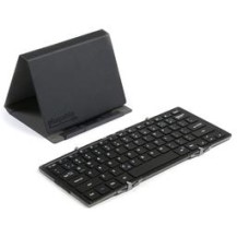 Plugable Technologies BT-KEY3XL mobile device keyboard Bluetooth Black, Grey