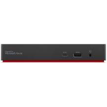 Lenovo 40B20135US laptop dock/port replicator Wired USB 3.2 Gen 1 (3.1 Gen 1) Type-A + Type-C Black