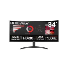 LG 34WR50QK-B computer monitor 86.4 cm (34') 3440 x 1440 pixels Wide Quad HD Black