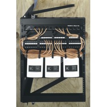 Middle Atlantic Products Swing Frame Racks 12' 20U Wall mounted rack Black