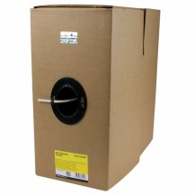 StarTech.com Bulk Cat 6 Ethernet Cable - 1000 ft. - Solid - CMP/FT6 Plenum Fire Rating - ETL Verified - Gray - TAA Compliant