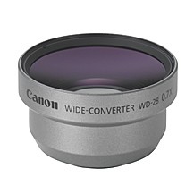 Canon WD-28 Wide Angle Converter Silver