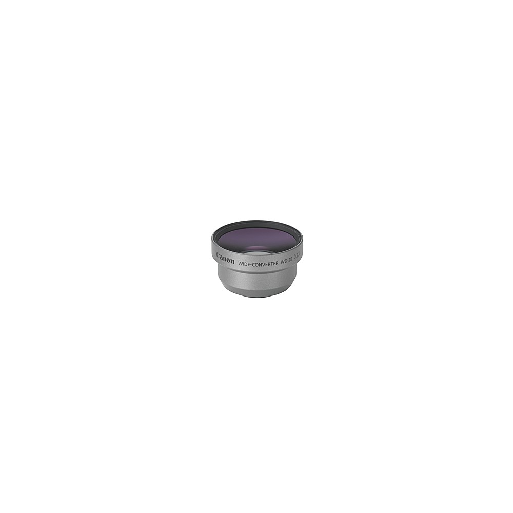 Canon WD-28 Wide Angle Converter Silver Canon WD-28 Wide Angle Converter Silver
