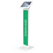 Compulocks iPad Pro 11' (1-4th Gen) Space Enclosure Brandable Floor Stand White