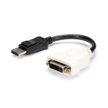 StarTech.com DisplayPort to DVI Adapter - DisplayPort to DVI-D Adapter/Video Converter - 1080p - DP 1.2 to DVI...
