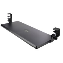 StarTech.com Under-Desk Keyboard Tray, Clamp-on Ergonomic Keyboard Holder, Up to 12kg (26.5lb), Sliding Keyboard and Mouse...
