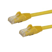 StarTech.com 10ft CAT6 Ethernet Cable - Yellow CAT 6 Gigabit Ethernet Wire -650MHz 100W PoE RJ45 UTP Network/Patch Cord...