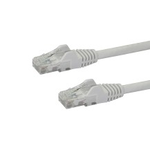 StarTech.com 25ft CAT6 Ethernet Cable - White CAT 6 Gigabit Ethernet Wire -650MHz 100W PoE RJ45 UTP Network/Patch Cord...