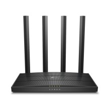 TP-Link Archer A6 V3 wireless router Gigabit Ethernet Dual-band (2.4 GHz / 5 GHz) Black