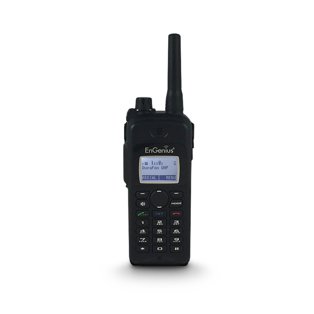 EnGenius DuraFon-UHF-HC DECT telephone handset Black EnGenius DuraFon-UHF-HC DECT telephone handset Black