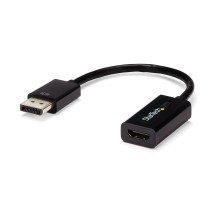 StarTech.com DisplayPort to HDMI Adapter - 4K 30Hz Active DisplayPort to HDMI Video Converter - DP to HDMI Monitor/TV/Display...