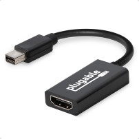 Plugable Technologies USB C to VGA Adapter - Driverless, Compatible with 2018 iPad Pro, 2018 MacBook Air, 2018 MacBook Pro...