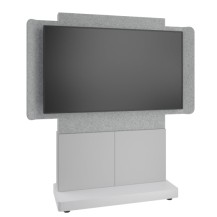 Middle Atlantic Products FM-DS-4875FS-BD8W TV mount/stand 165.1 cm (65') Grey, Silver, White